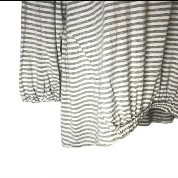 Isabel Maternity Stripes Long Sleeves Shirt Size L - Picture 5 of 8